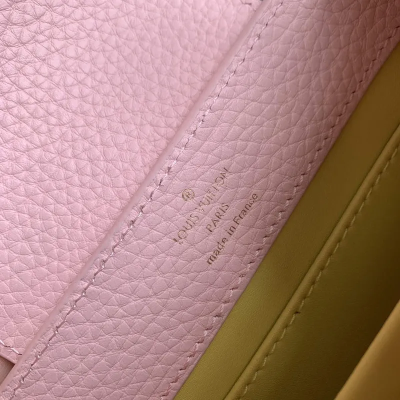 LV M23363 Louis Vuitton Capucines Mini Kabelka Jasmine Pink