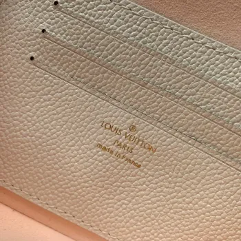 LV M82211 Louis Vuitton Peněženka na řetízku Ivy Taška Off white/růžová