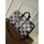 LV M23771 Louis Vuitton Keepall Bandoulière 50 Taška Modrý Měsíc