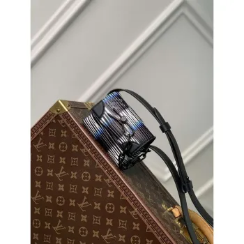 LV M82817 Louis Vuitton Micro Steamer Bag Modrý Měsíc
