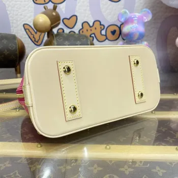 LV M24062 Louis Vuitton Alma BB Taška Neon Růžová