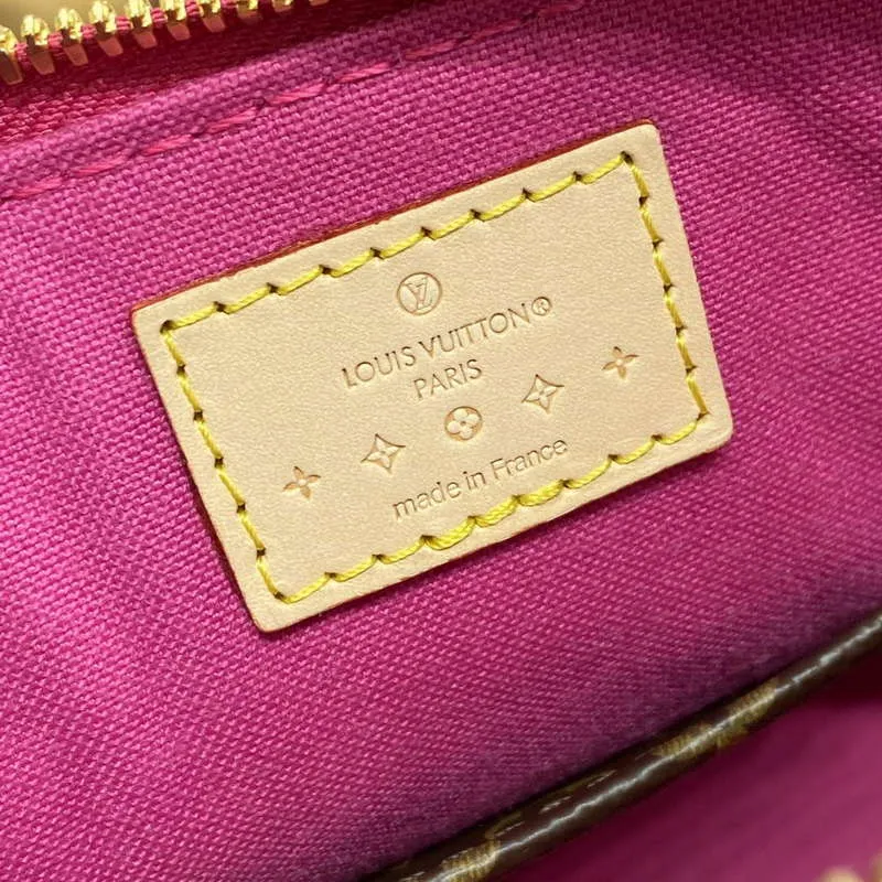 LV M24062 Louis Vuitton Alma BB Taška Neon Růžová
