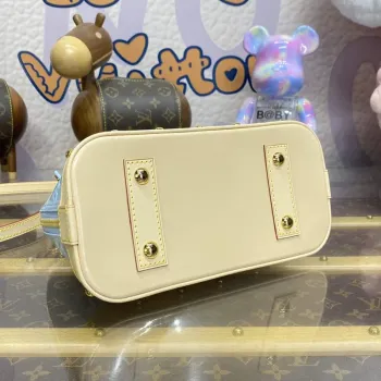 LV M24062 Louis Vuitton Alma BB Taška Nebeská Modrá