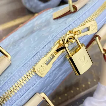 LV M24062 Louis Vuitton Alma BB Taška Nebeská Modrá