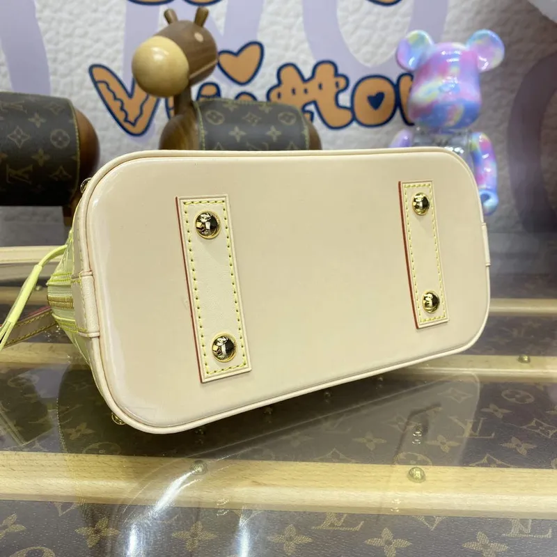 LV M24063 Louis Vuitton Alma BB Taška Žlutá