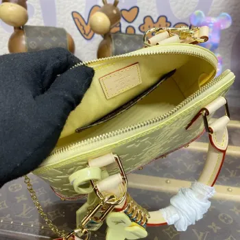 LV M24063 Louis Vuitton Alma BB Taška Žlutá