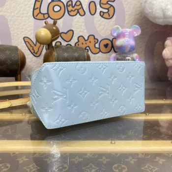 LV M24144 Louis Vuitton Reade PM Taška Nebeská Modrá