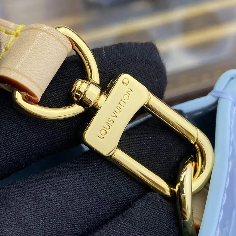 LV M24144 Louis Vuitton Reade PM Taška Nebeská Modrá