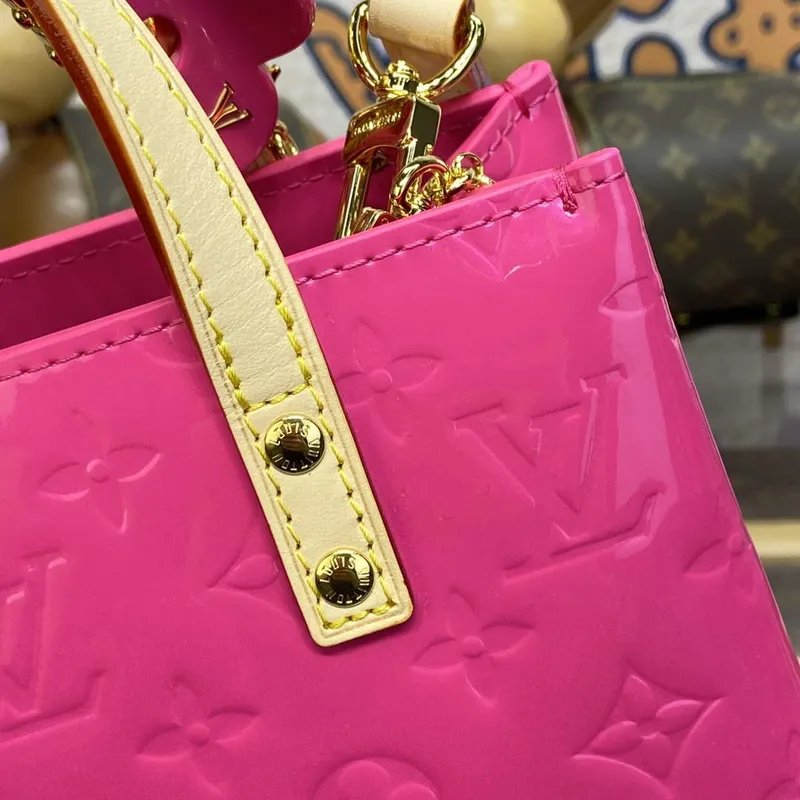 LV M24028 Louis Vuitton Reade PM Taška Neon Růžová