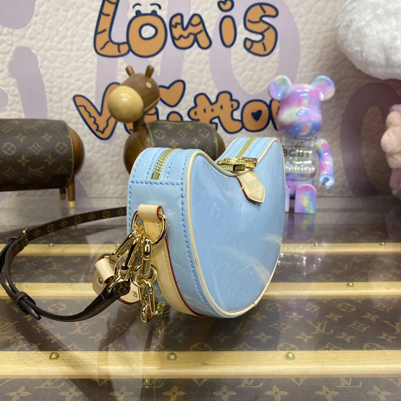 LV M24021 Louis Vuitton Croissant PM Taška Nebeská Modrá