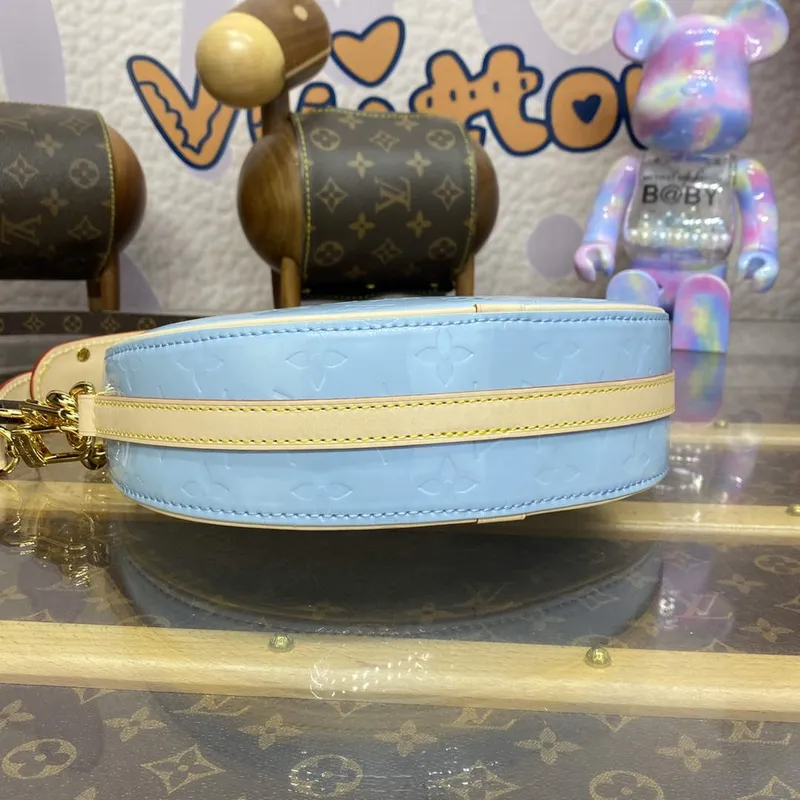 LV M24021 Louis Vuitton Croissant PM Taška Nebeská Modrá