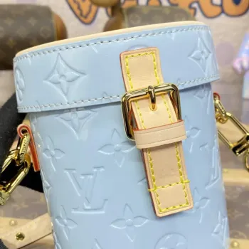 LV M24099 Louis Vuitton Astor Monogram Vernis Taška Modrá