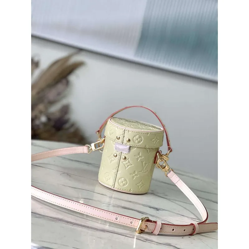 LV M24099 Louis Vuitton Astor Monogram Vernis Taška Žlutá