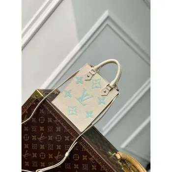 LV M81416 Louis Vuitton Petit Sac Plat Taška Matcha zelená