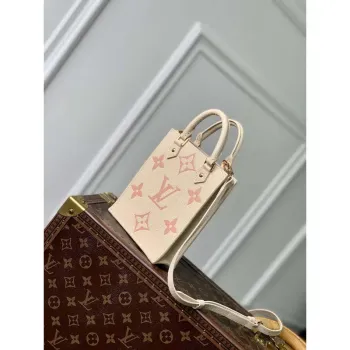 LV M81416 Louis Vuitton Petit Sac Plat Taška Růžová