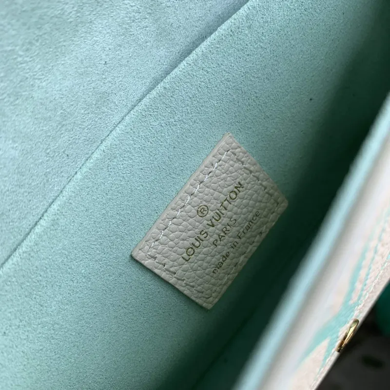 LV M82610 Louis Vuitton Pochette Félicie Taška Matcha zelená