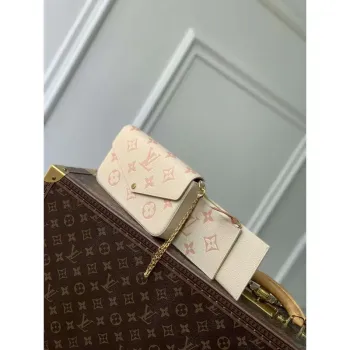LV M82610 Louis Vuitton Pochette Félicie Taška Růžová