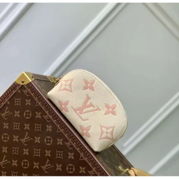 LV M45951 Louis Vuitton Pochette Cosmetique PM Růžová
