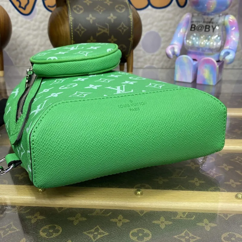 LV M31000 Louis Vuitton Duo Sling Bag Zelená