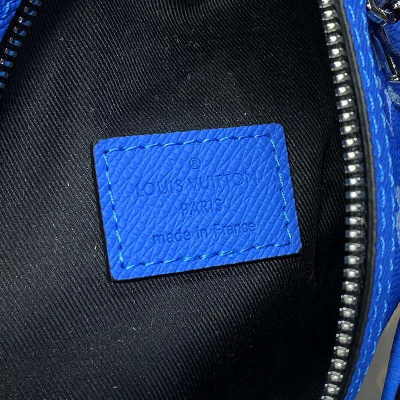 LV M31075 Louis Vuitton Duo Sling Bag Modrá