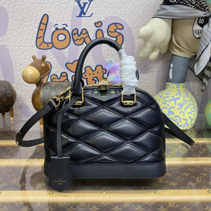 LV M23666 Louis Vuitton Alma BB Taška Černá