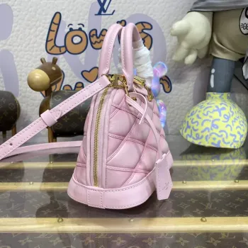 LV M24453 Louis Vuitton Alma BB Taška Rosabella Růžová