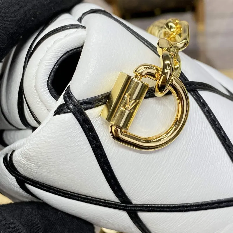 LV M23762 Louis Vuitton Pico GO 14 Taška Černá/Bílá