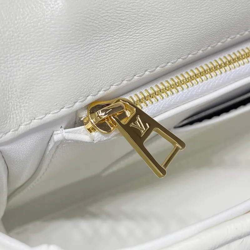 LV M24186 Louis Vuitton GO 14 MM Taška Off white