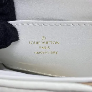 LV M24186 Louis Vuitton GO 14 MM Taška Off white