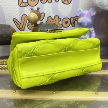 LV M24186 Louis Vuitton GO 14 MM Taška Citronově žlutá