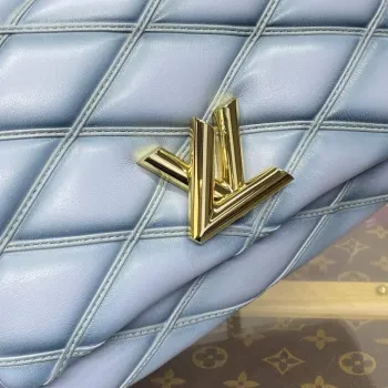 LV M24186 Louis Vuitton GO 14 MM Taška Foam Grey