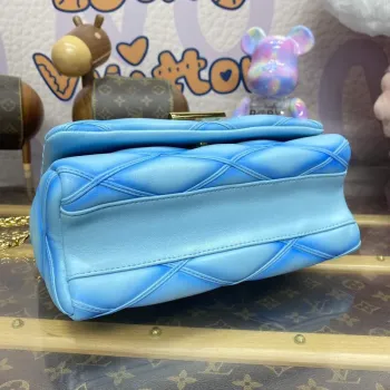 LV M24185 Louis Vuitton GO 14 MM Taška Lagoon Tyrkysová Modrá