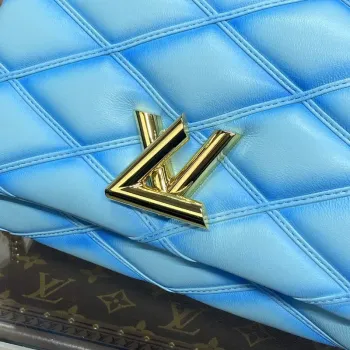 LV M24185 Louis Vuitton GO 14 MM Taška Lagoon Tyrkysová Modrá