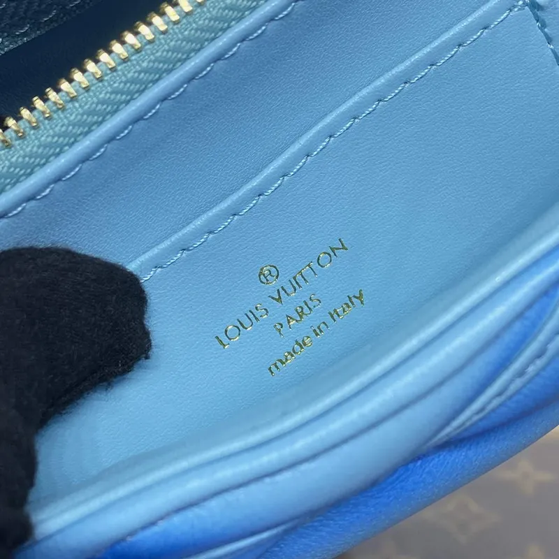 LV M24185 Louis Vuitton GO 14 MM Taška Lagoon Tyrkysová Modrá