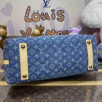 LV M46855 Louis Vuitton CarryAll MM Taška Monogram Denim