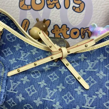 LV M46855 Louis Vuitton CarryAll MM Taška Monogram Denim