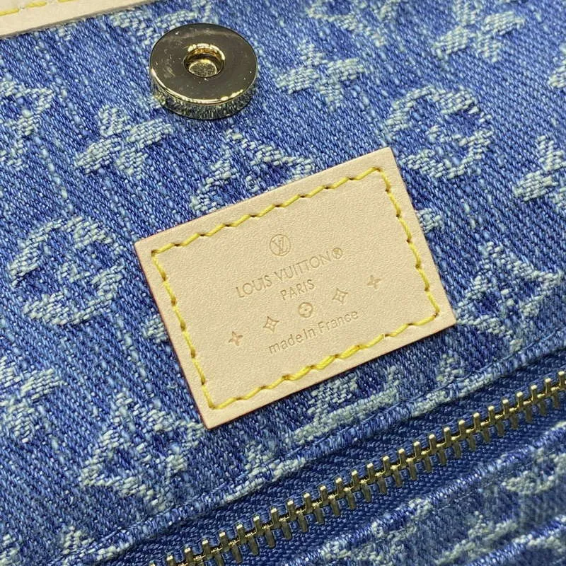 LV M46855 Louis Vuitton CarryAll MM Taška Monogram Denim
