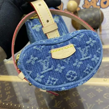 LV M46856 Louis Vuitton Croissant MM Kabelka Monogram Denim