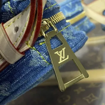 LV M46856 Louis Vuitton Croissant MM Kabelka Monogram Denim