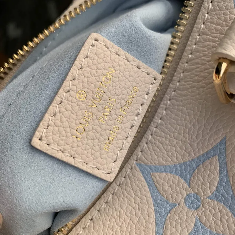 LV M46397 Louis Vuitton Speedy Bandoulière 20 Kabelka Modrá