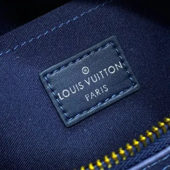 LV M46804 Louis Vuitton Keepall Bandoulière 25 Taška Ink Blue