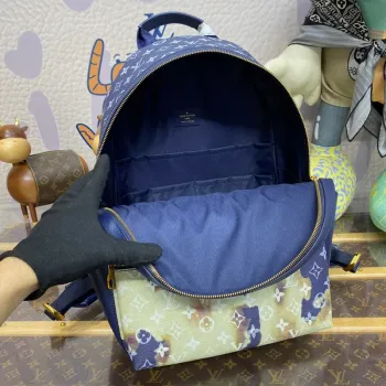 LV M46806 Louis Vuitton Discovery Backpack PM M46553 Ink Blue