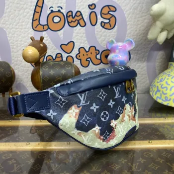 LV M23905 Louis Vuitton Discovery PM Bumbag Ink Blue