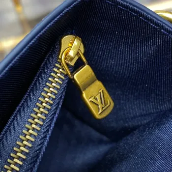 LV M82900 Louis Vuitton Steamer Wearable Wallet Ink Blue