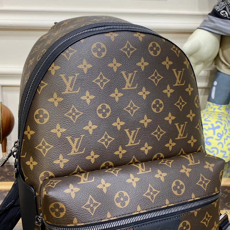 LV M46684 Louis Vuitton Batoh Discovery PM Monogram Macassar z potažené plátno