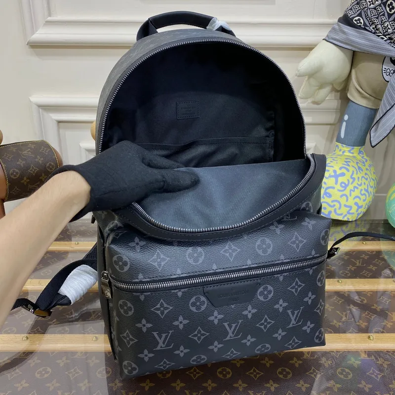 LV M22558 Louis Vuitton Discovery Backpack PM Monogram Eclipse potažená plátno