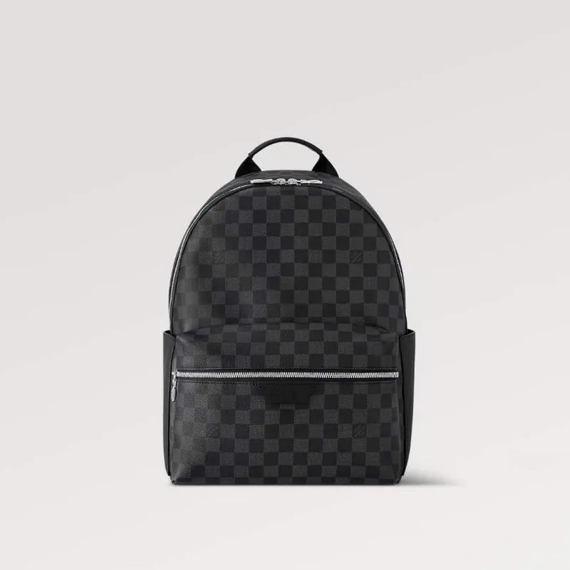 LV N40514 Louis Vuitton Discovery Backpack PM Damier Graphite potažená plátno
