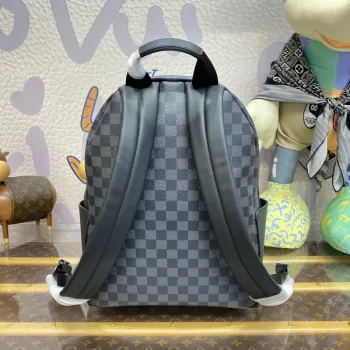 LV N40514 Louis Vuitton Discovery Backpack PM Damier Graphite potažená plátno