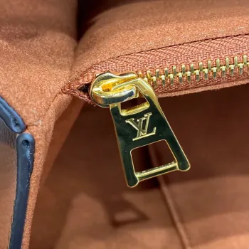 LV M57346 Louis Vuitton M57345 Lockme Shopper M57347 Taška z jemné telecí kůže hnědá