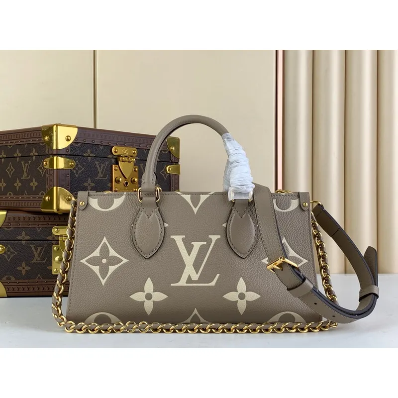 LV M23641 Louis Vuitton OnTheGo East West Tote Bag Holub/Směs krémová